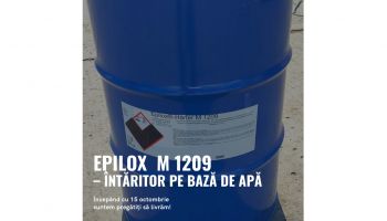 EPILOX  M 1209 – ÎNTĂRITOR PE BAZĂ DE APĂ