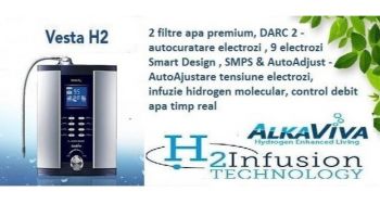 PREMIUM PURIFICATOR- APARAT APA HIDROGENATA / IONIZATOR APA ALKAVIVA VESTA H2