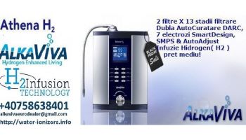 PREMIUM purificator ionizator apa AlkaViva Athena H2