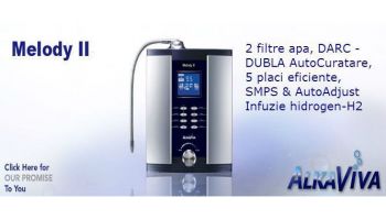 PREMIUM purificator apa hidrogenata / ionizator apa AlkaViva Melody H2